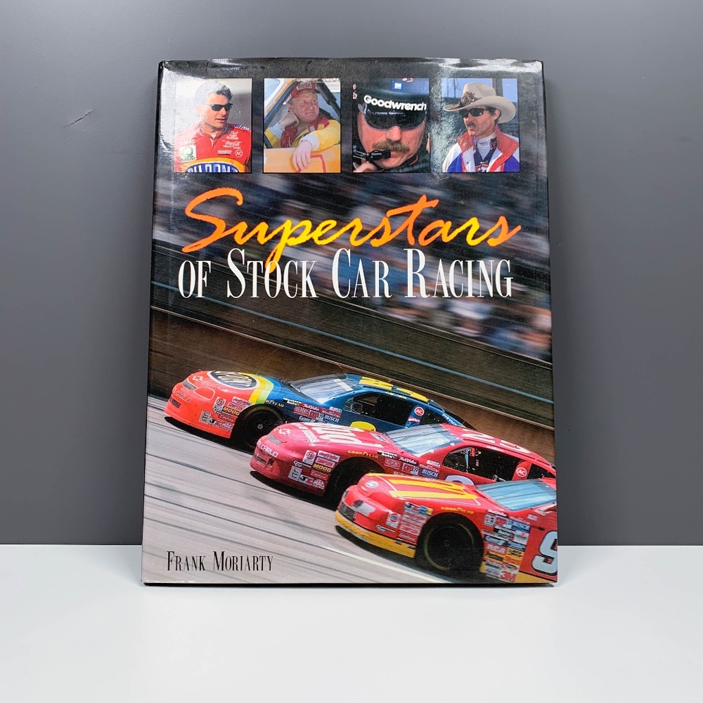 NASCAR Superstars of Stock Car Racing by Moriarty, Frank Hardback Book